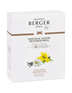 Maison Berger Autoparfum Navulling 2x Soleil Divin