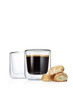 Set-2 koffieglas Nero dubbelwandig