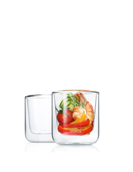 Set-2 koffieglas Nero dubbelwandig