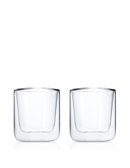 Set-2 koffieglas Nero dubbelwandig