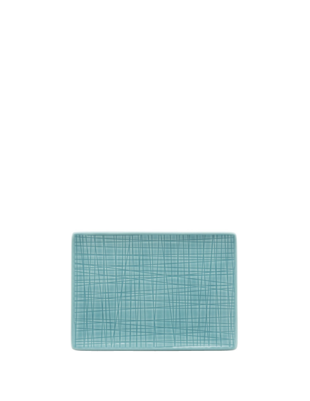 Rosenthal Mesh Vlakke Schaal 18 x 13 cm Aqua