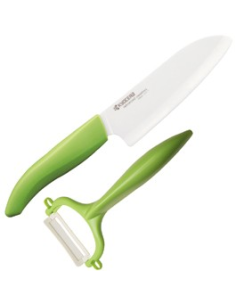 Kyocera Cut & Peel Set Keramisch mes en dunschiller Groen