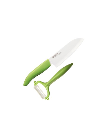 Kyocera Cut & Peel Set Keramisch mes en dunschiller Groen