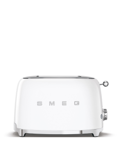 Smeg Broodrooster 50's Retro Style 2 sleuven Wit