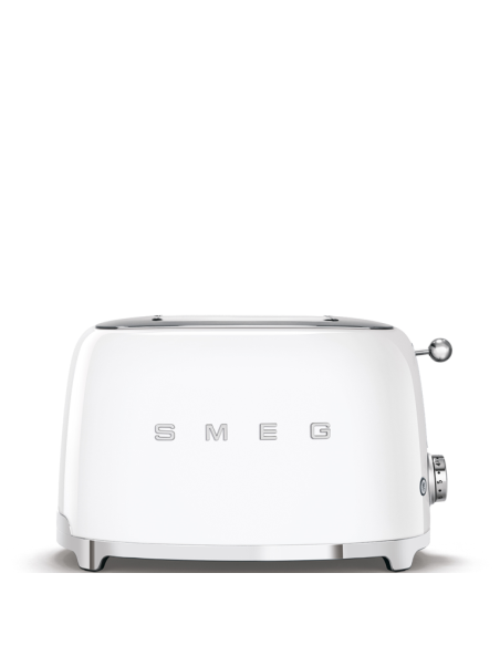 Smeg Broodrooster 50's Retro Style 2 sleuven Wit