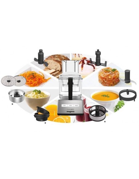 Magimix Compact Systeme 3200XL Chroom Foodprocessor