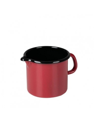 RIESS Melkkoker rood emaille 1 L
