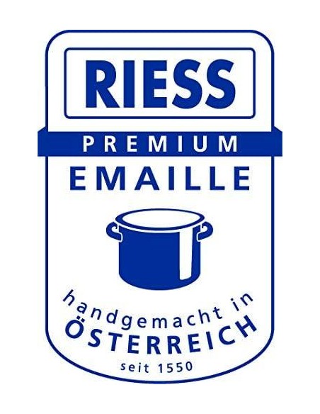 RIESS Taartvorm 28 cm emaille