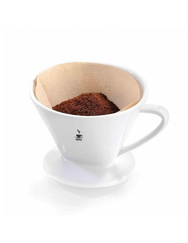 Kopjesfilter / Koffiefilterhouder 101 Porselein Wit