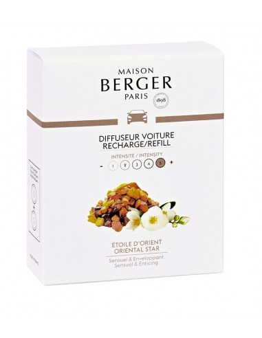 Maison Berger Autoparfum Navulling 2x Etoile d'Orient