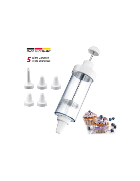 WM Garneerspuit 180ml m.5 tuitjes
