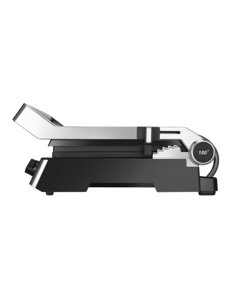 Contactgrill Tafelgrill Steak RVS, keramische coating