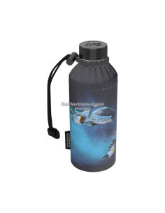 Glazen drinkfles met mantel 0,4 L Space