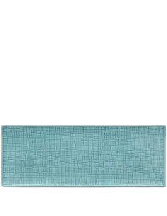 Rosenthal Mesh Schaal Vlak 34x13cm Aqua