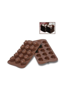 Choco- en ijsvorm 15 Hartjes