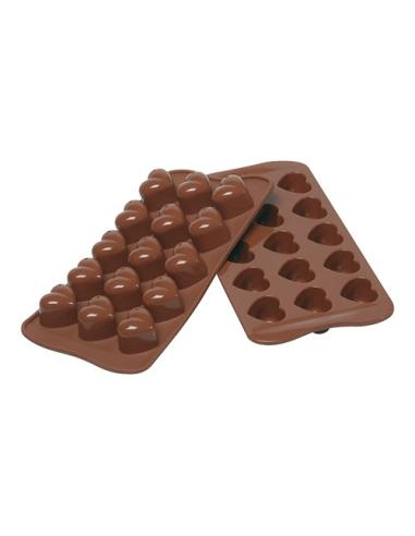 Choco- en ijsvorm 15 Hartjes