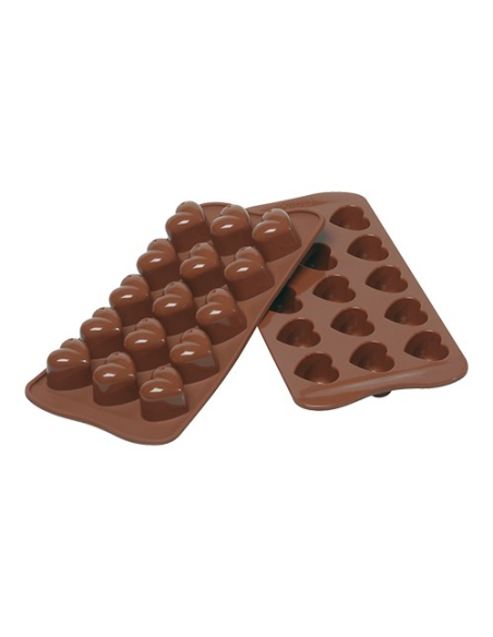 Choco- en ijsvorm 15 Hartjes