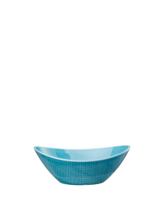 Schaal ovaal 20x15cm Mesh Aqua