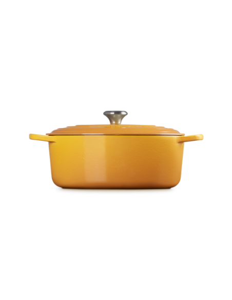 Le Creuset Braad- / Stoofpan Signature ovaal Nectar 31cm 6,3l