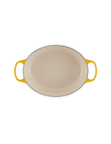 Le Creuset Braad- / Stoofpan Signature ovaal Nectar 31cm 6,3l