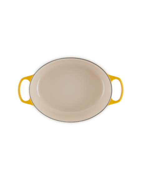 Le Creuset Braad- / Stoofpan Signature ovaal Nectar 31cm 6,3l