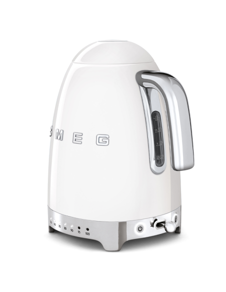 Smeg Waterkoker instelbaar 1,7 L. Wit