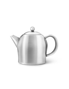 Dubbelwandige Theepot Minuet Santhee Mat RVS 1,0L