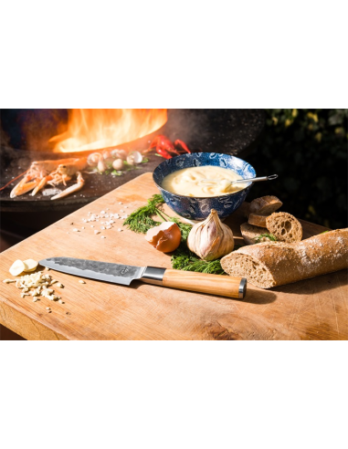 Forged Olive Santoku 14cm
