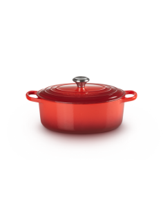 Braad- / Stoofpan Signature ovaal Kersenrood 29cm 4,7l