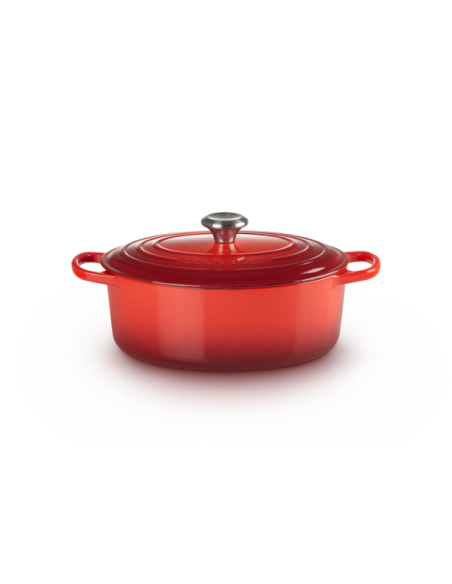 Braad- / Stoofpan Signature ovaal Kersenrood 29cm 4,7l