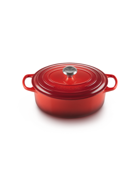 Braad- / Stoofpan Signature ovaal Kersenrood 29cm 4,7l