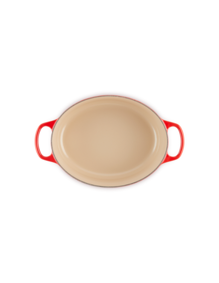Braad- / Stoofpan Signature ovaal Kersenrood 29cm 4,7l