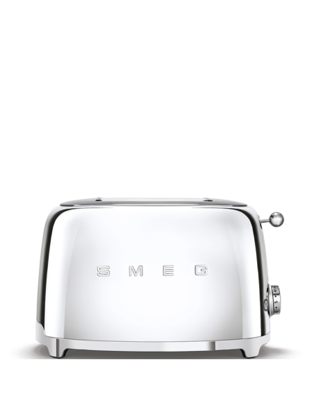 Smeg Broodrooster 50's Retro Style 2 sleuven glanzend RVS