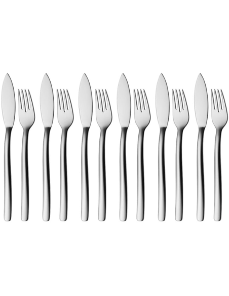 WMF Nuova Visbestek 12-dlg 6-pers.