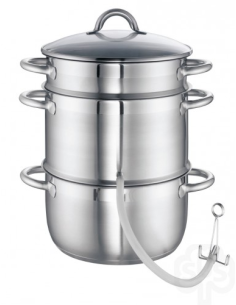 SUS Ontsapper Sappan Loop RVS 26 cm