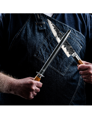 Forged Olive Diamant aanzetstaal