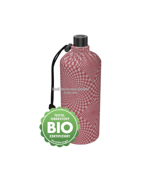 Glazen drinkfles met mantel 0,75 L Napoli