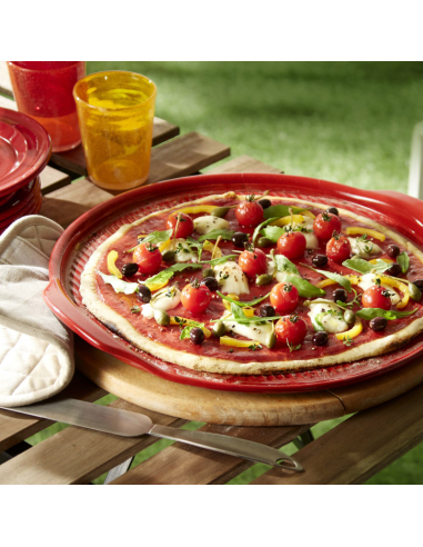 Emile Henry Pizzasteen 37cm