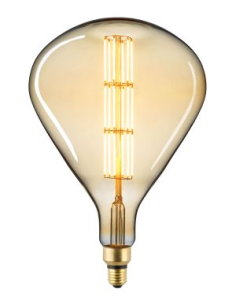 Tear Led Lamp E27 Gold