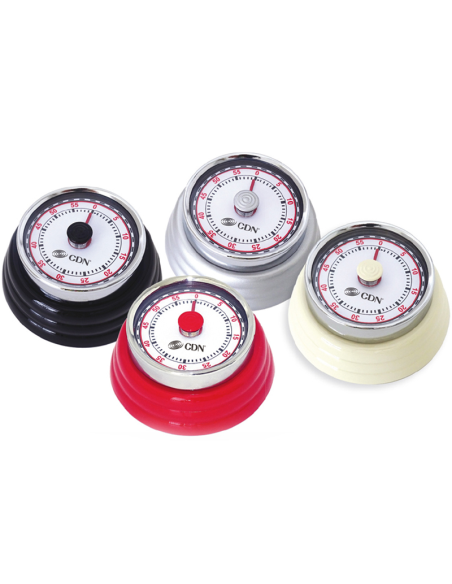 CDN Kookwekker Retro Zwart