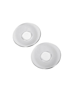 Set van 2 Bobeches helder glas