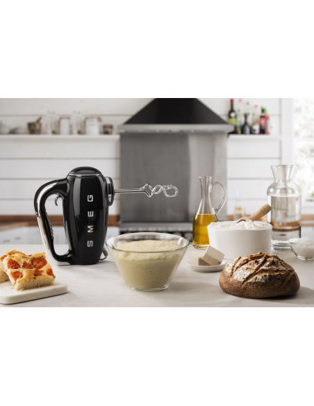 Smeg Handmixer Zwart