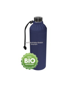 Glazen drinkfles met mantel 0,75 L Energy