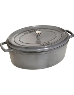 Staub Ovale Braadpan Grafiet 31 cm