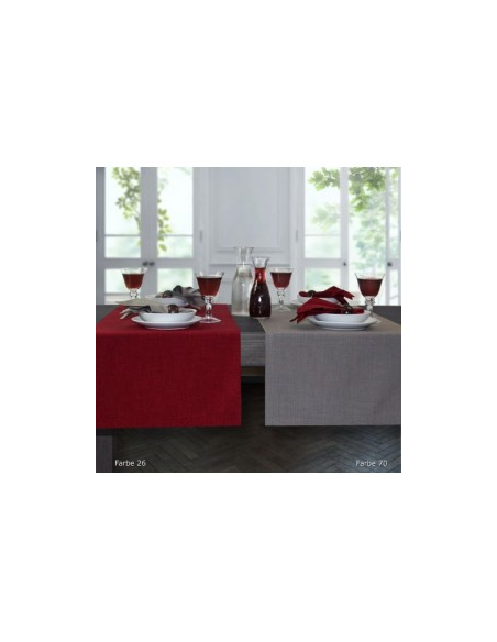 Loft Tafelkleed 150 x 250 cm, Wijnrood  26