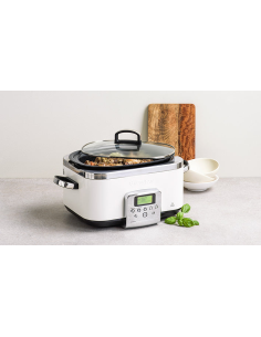 Greenpan Slow Cooker Cream 6L.