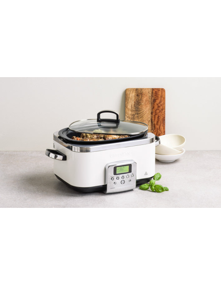 Greenpan Slow Cooker Cream 6L.
