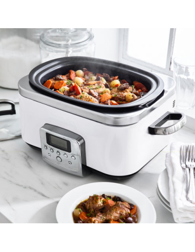 Greenpan Slow Cooker Cream 6L.