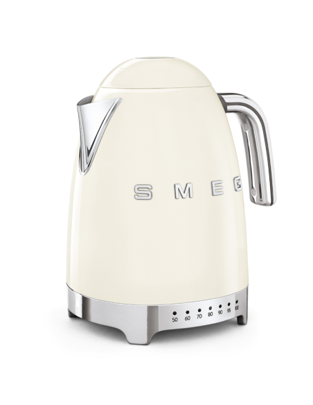 Smeg Waterkoker instelbaar 1,7 L. Creme