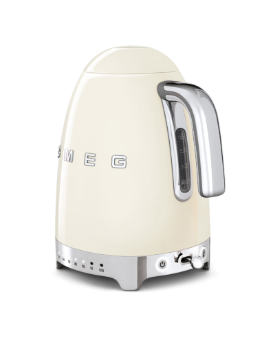 Smeg Waterkoker instelbaar 1,7 L. Creme